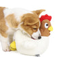 Hen-Shaped Dog Chew Toy | Plush Interactive Play for Intelligent Training