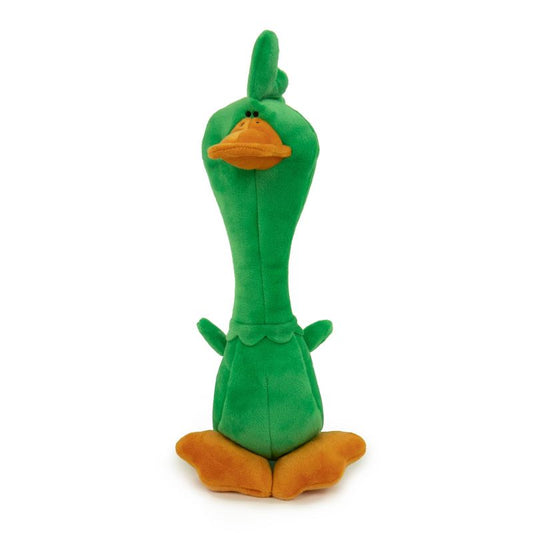 Quackly Plush Petite Green Duck Stuffed Animal for Pet Dog-Loving Joy!