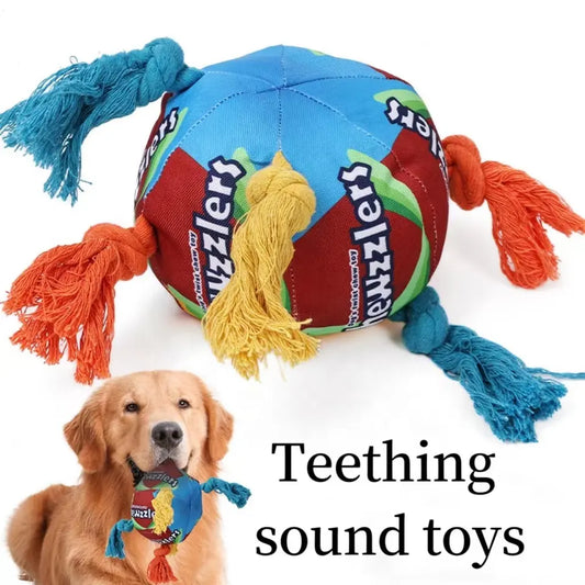 COOPETCN Playful Tassel Ball for Dogs Toys Fetch, Chew, and Bond in Style