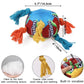 COOPETCN Playful Tassel Ball for Dogs Toys Fetch, Chew, and Bond in Style