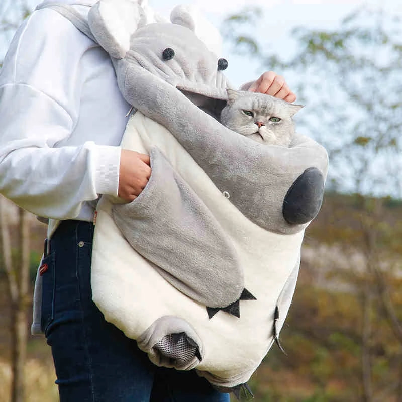 Coopetcn Warm Out Double Shoulder Portable Koala Travel Backpack 50*57cm Travel Products