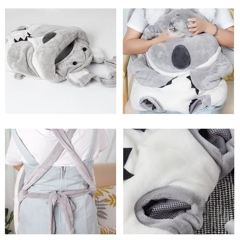 Coopetcn Warm Out Double Shoulder Portable Koala Travel Backpack 50*57cm Travel Products