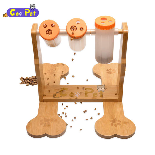 Coopetcn Adjustable Treats Dispenser For Dog Feeding Supplies