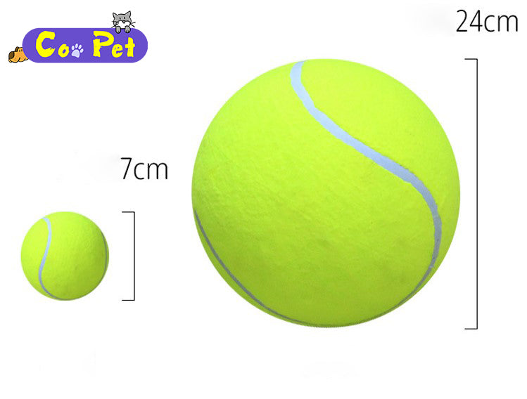 Coopetcn 9 Inches Jumbo Dog Tennis Ball Dog Toys