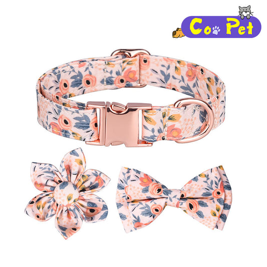 Coopetcn Metal Adjustable Buckle Dog Collar