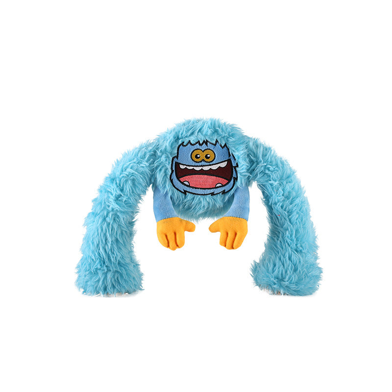 Coopetcn Squeaky TPR Qmonster 28*23cm Dog Toys