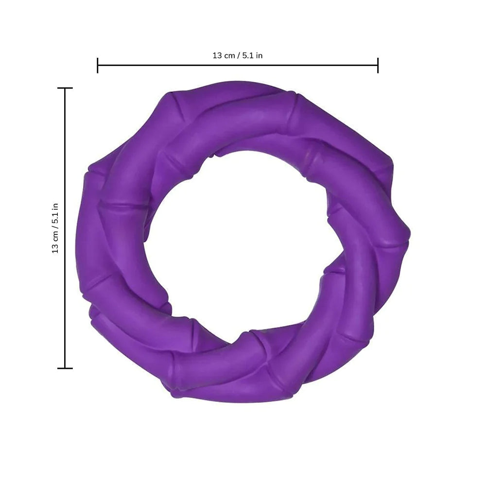 COOPET Rubber Dog Chew Toy - Chomp Circle