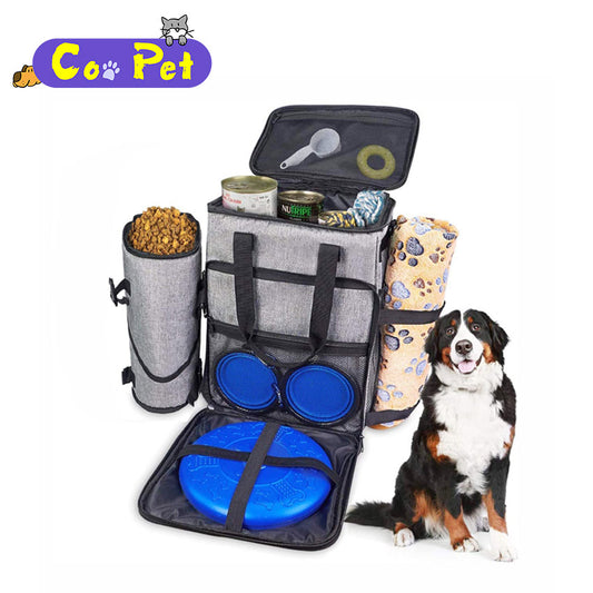 Coopetcn Dog Bag Organizer Airplane Approved Pet Carrier Backpack 21*29*37cm Pet Travel Bag