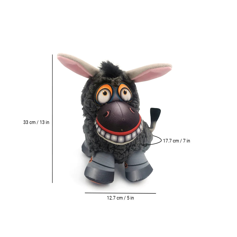 Pet Products The Lop Eared Bald Donkey Plush Toys Dog (13in)