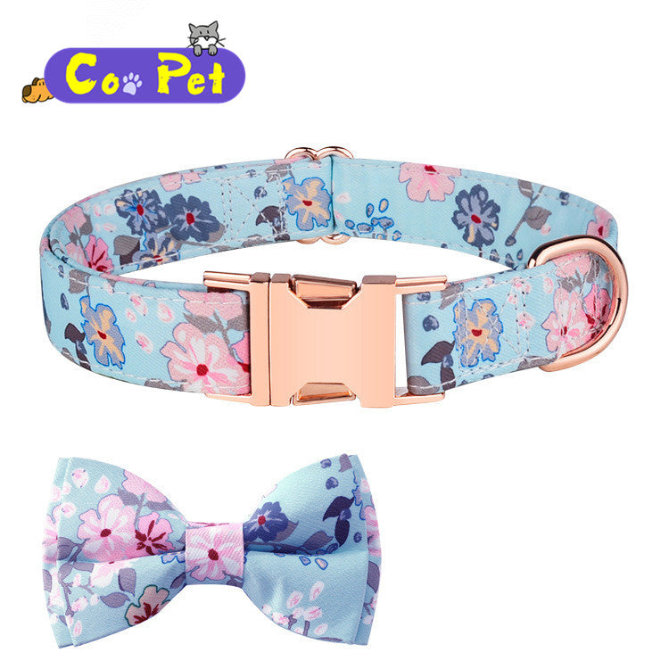 Coopetcn Dog Collar Adjustable for Small Medium Large Dogs 2.5*38-60cm  Nylon Dog Collars